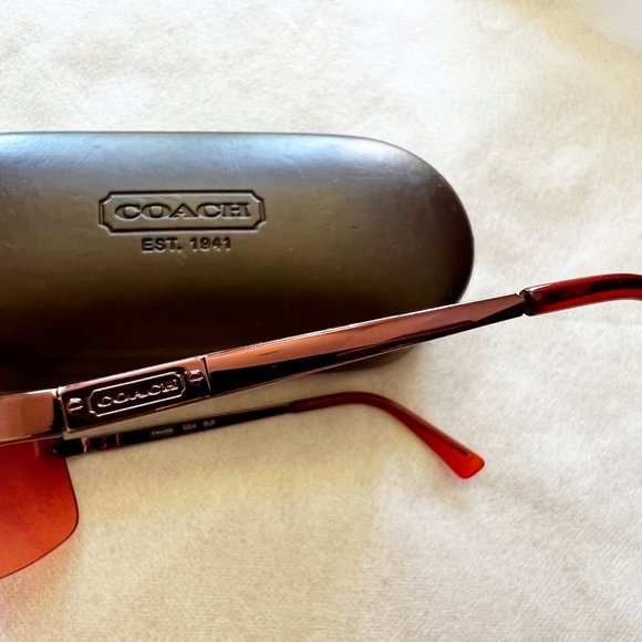 COACH Sunglasses With Case - Picture 3 of 8